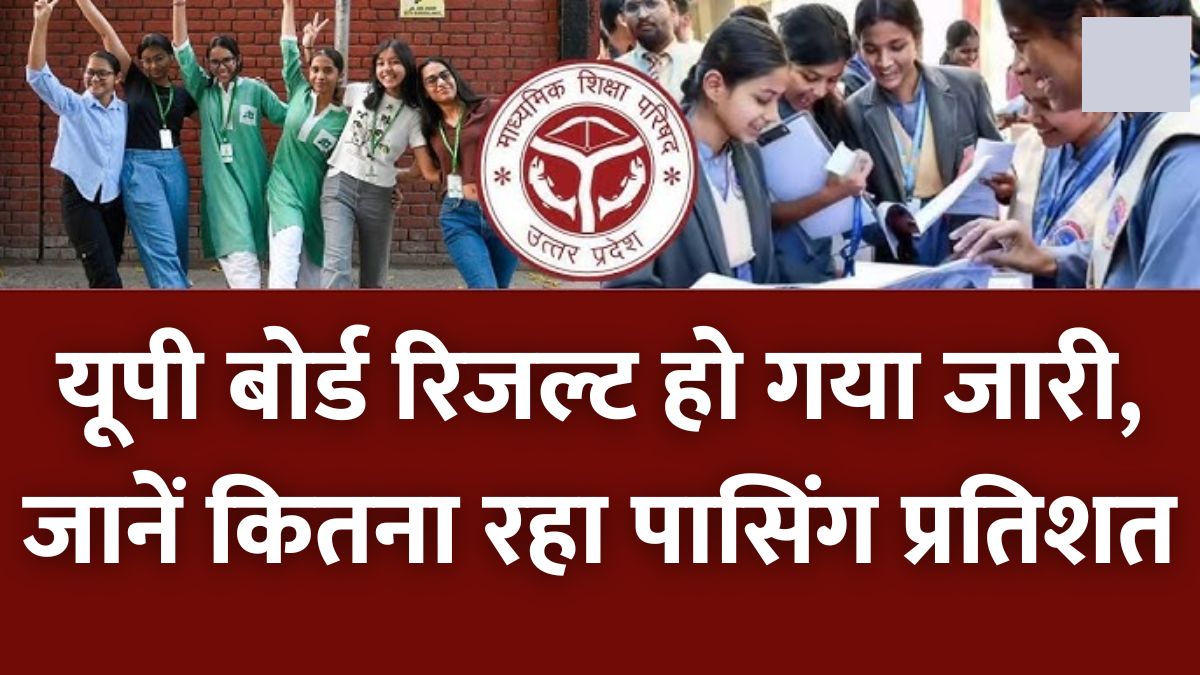 UP Board 10th 12th Result 2026 Out